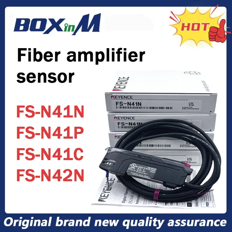 100% НОВЫЙ оптоволоконный усилитель KEYENCE FS-N41N