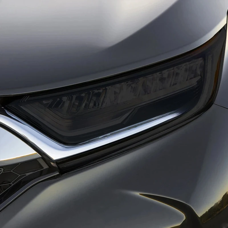 Для Honda CR-V CRV 2017-2020 автомобильные ТПУ передние фары ТИНТ Черная защитная пленка