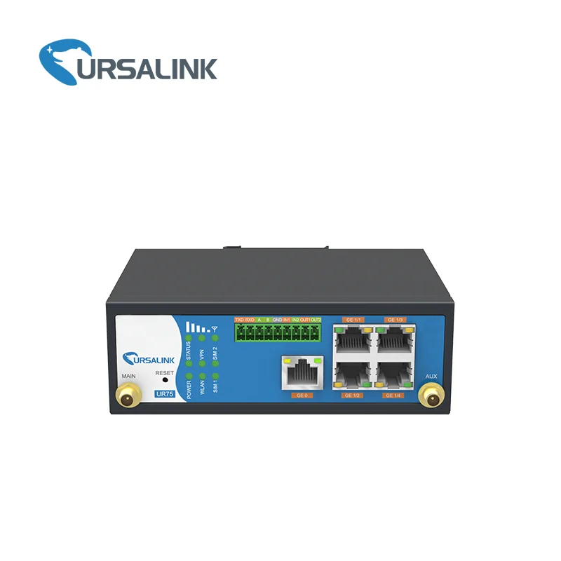 

UR75 Industrial Wireless 3G VPN Router with Dual SIM and Gigabit Ethernet and Serial Ports