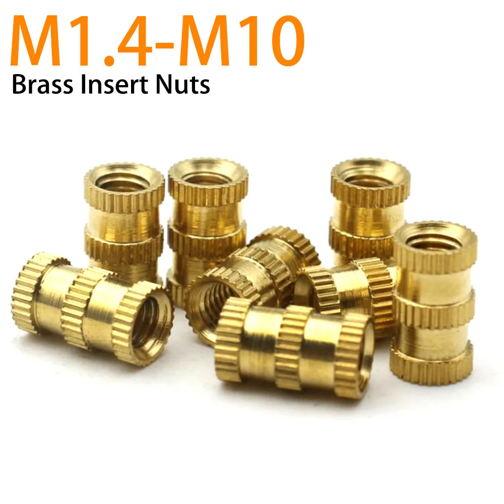 

Латунные вставные гайки Zimir М1.4-М10