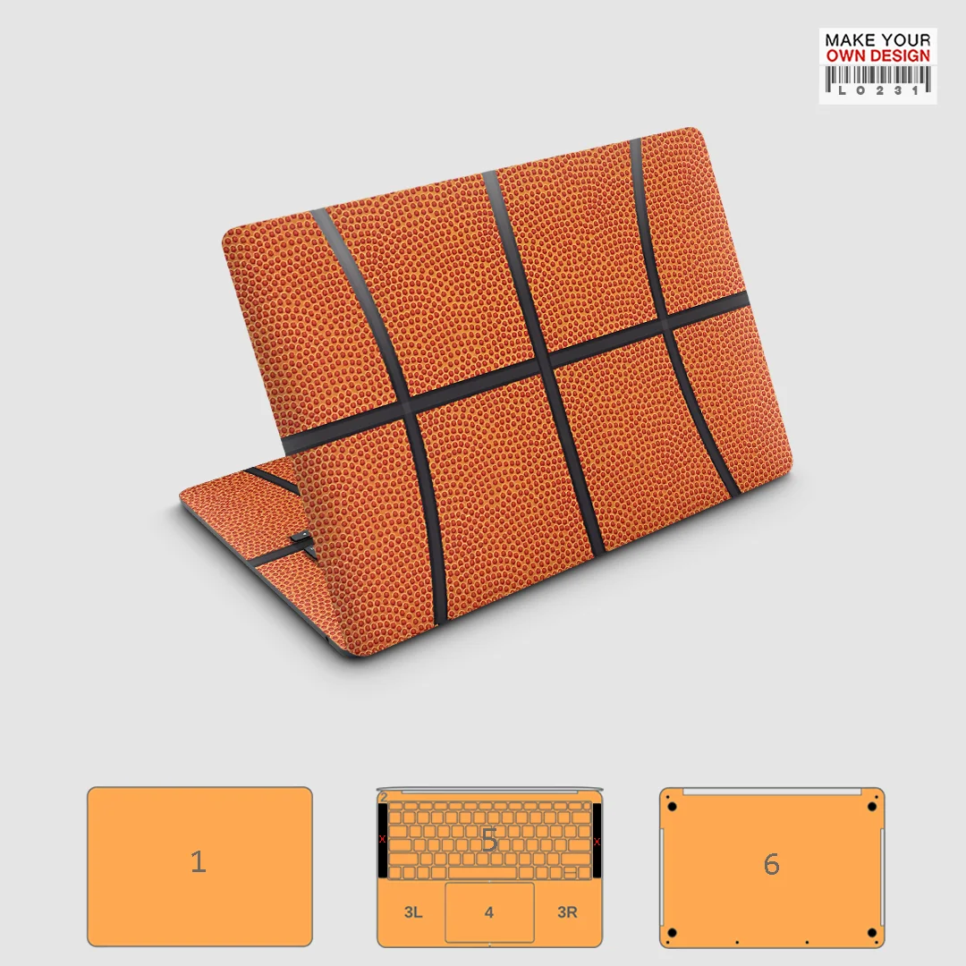 Фото Защитная виниловая наклейка OscarSkin Full Body Wrap для MacBook Pro & Air 13/14/15/16 (M1 M2 M3 M4) №2