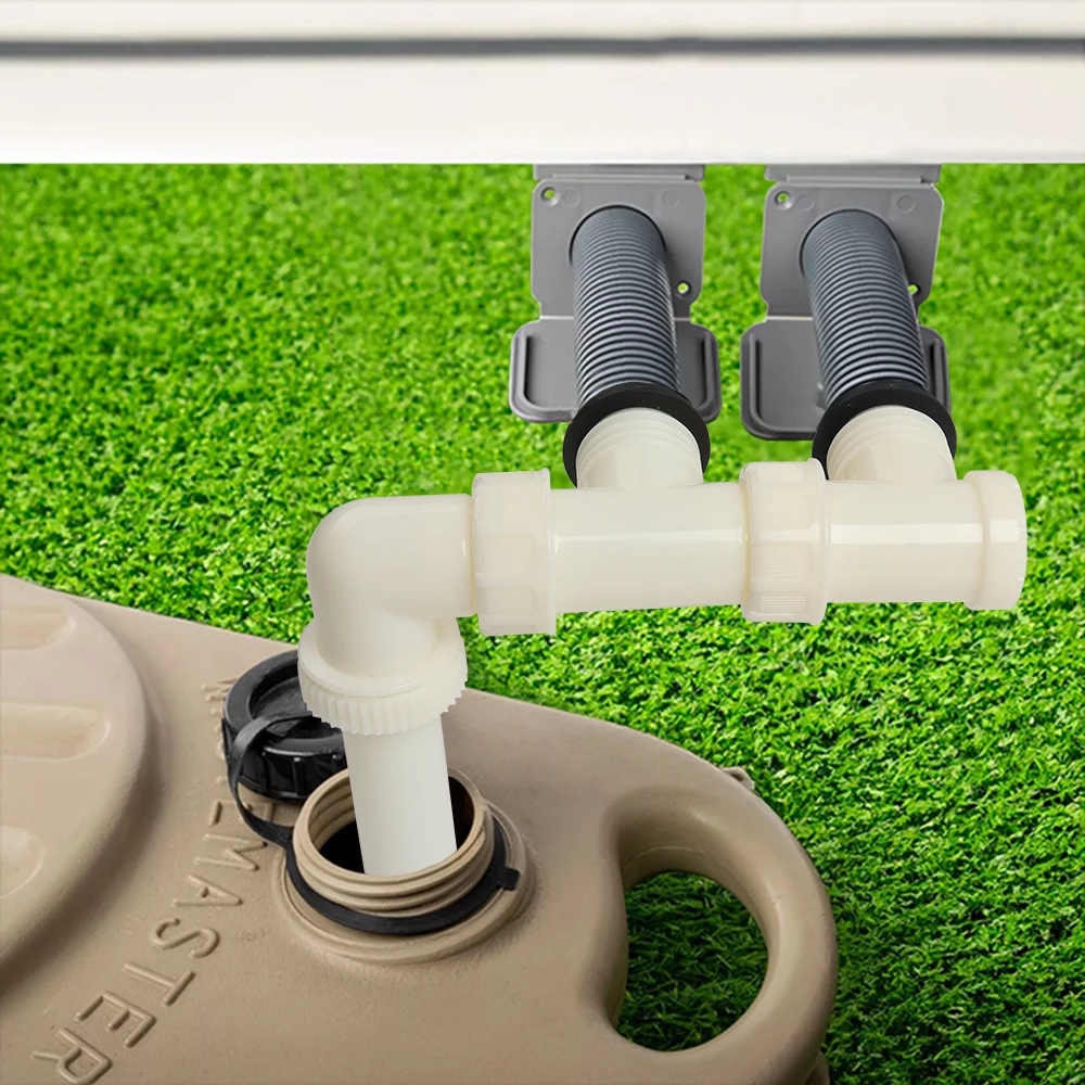 Шланг для сточных вод с двумя фургонами адаптер труб диаметром 28 5 мм внешний