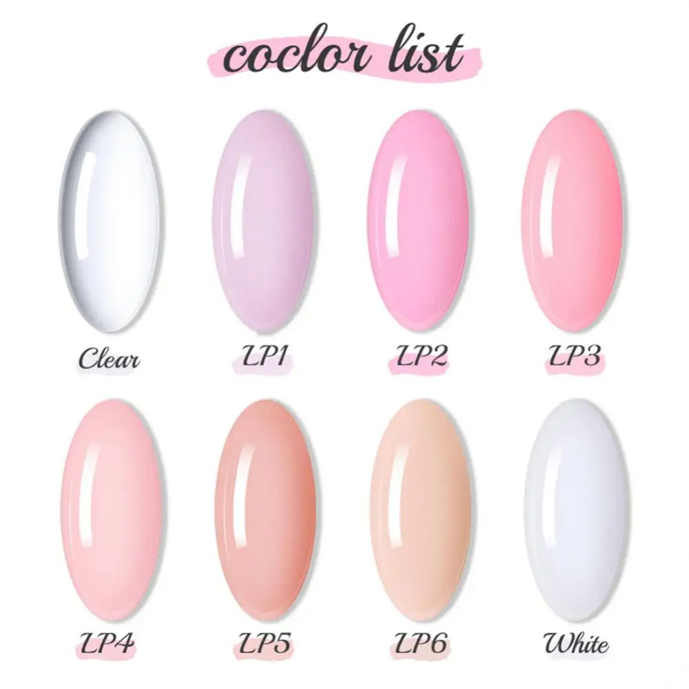 Гель-лак для наращивания ногтей 12 мл