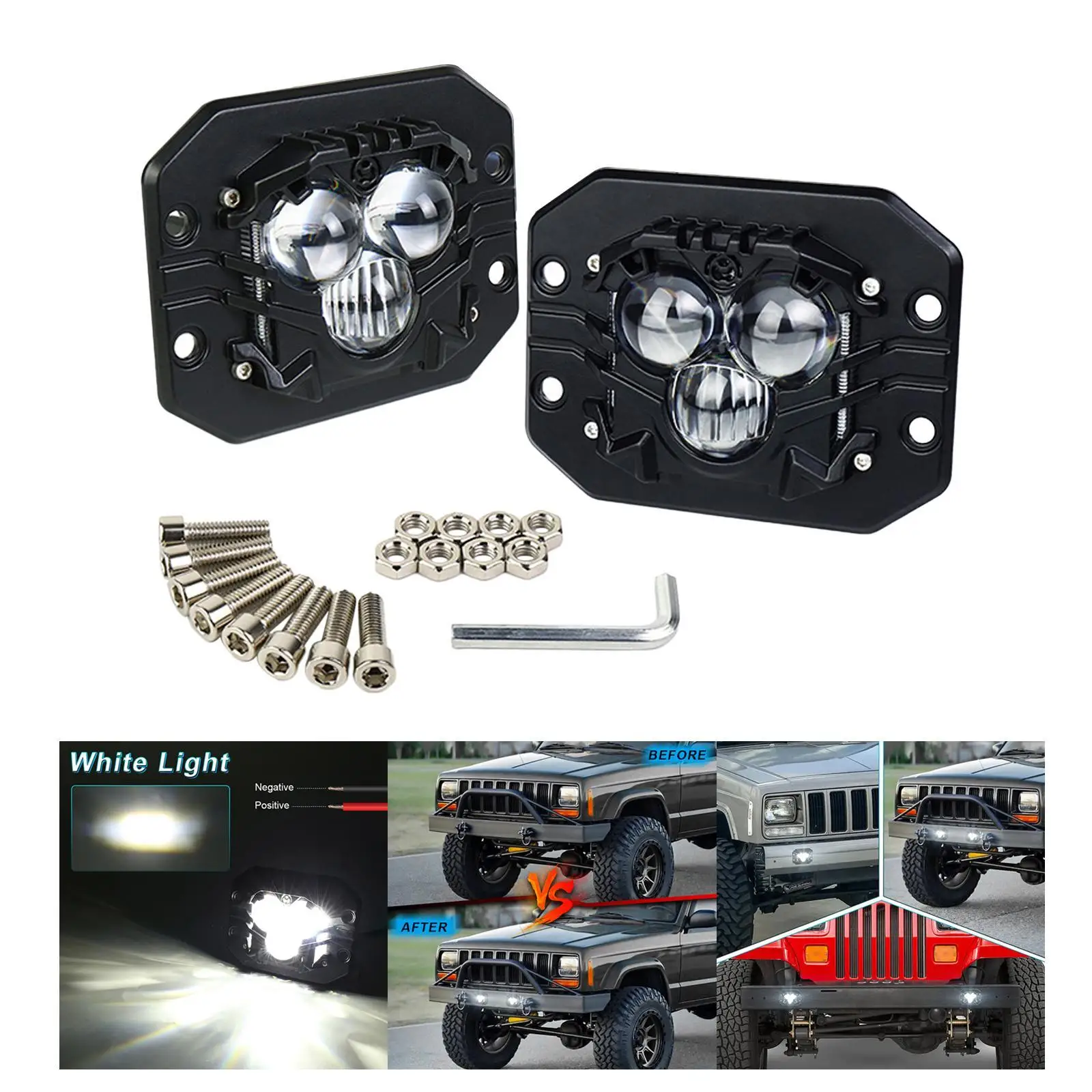 Автомобильное осветительное оборудование IP67 водонепроницаемое освещение для