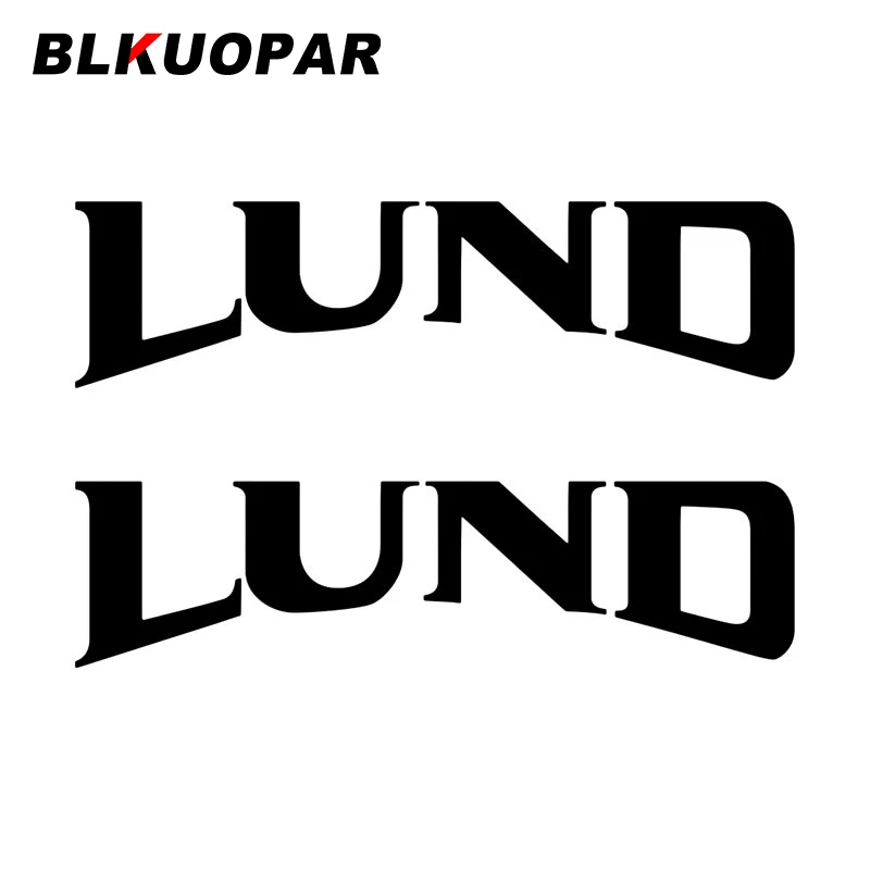 

BLKUOPAR LUND Boats забавные наклейки для автомобиля DIY виниловая персональная наклейка водонепроницаемый Кондиционер холодильник графика автомоб...