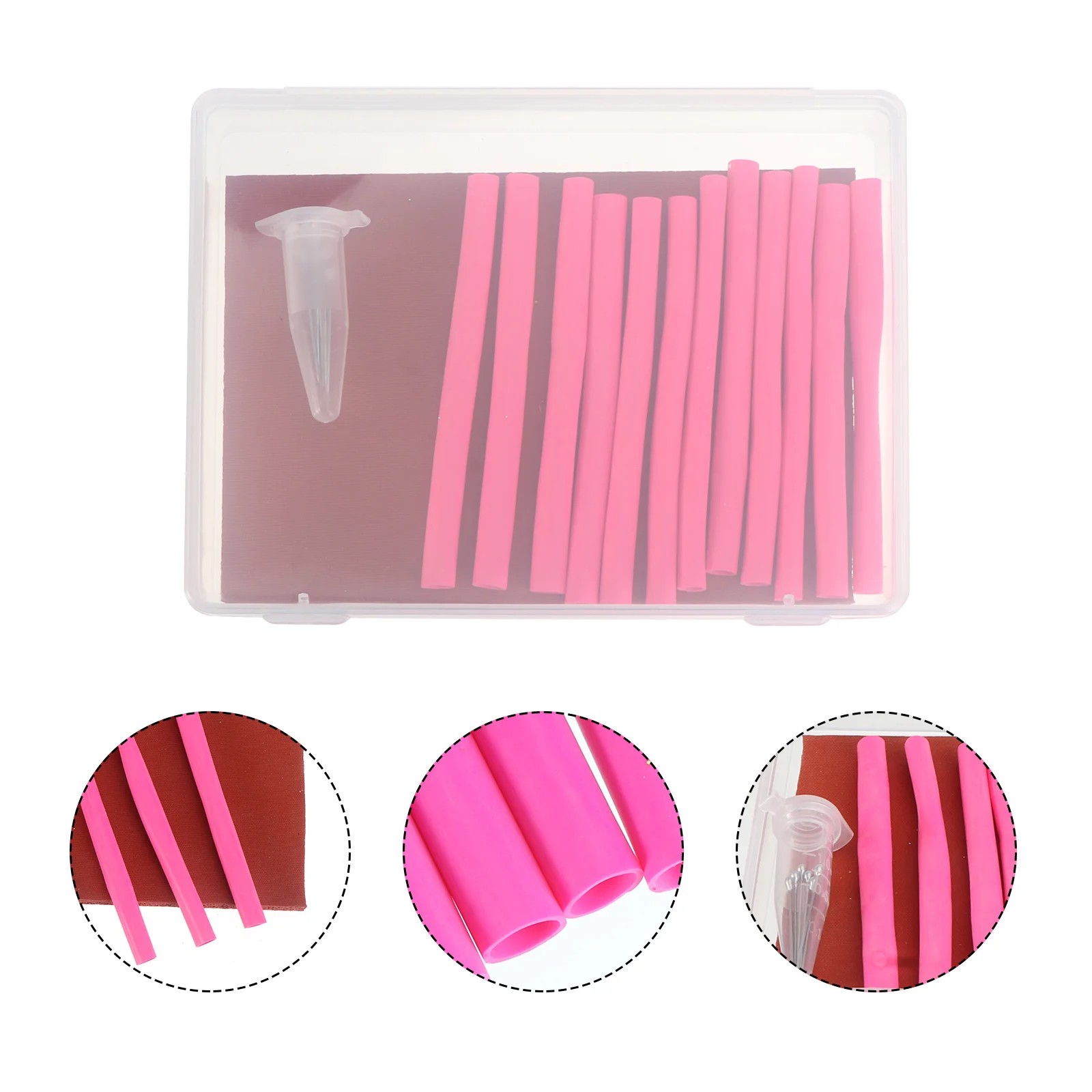 

Vascular Anastomosis Exercise Teaching Tool Rubber Suture Model Blood Vessels Mould Training