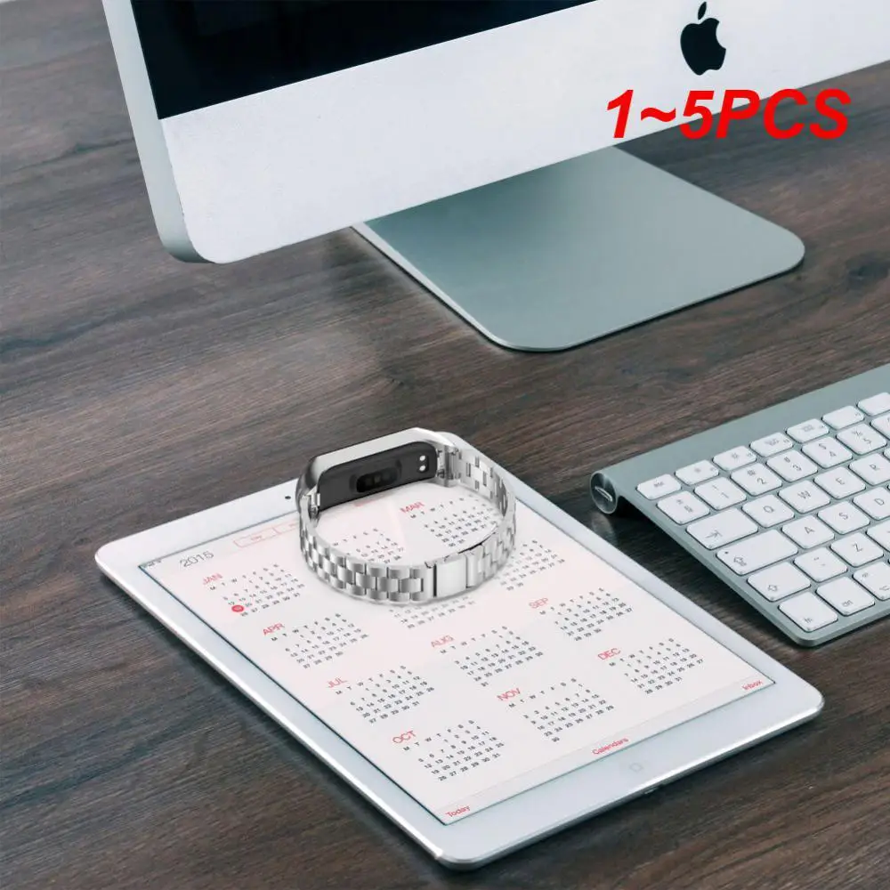 

1~5PCS Wristband For Samsung Galaxy Fit2 Thickened Sweatproof Three Beads Smart Watch Accessories Replacement Strap