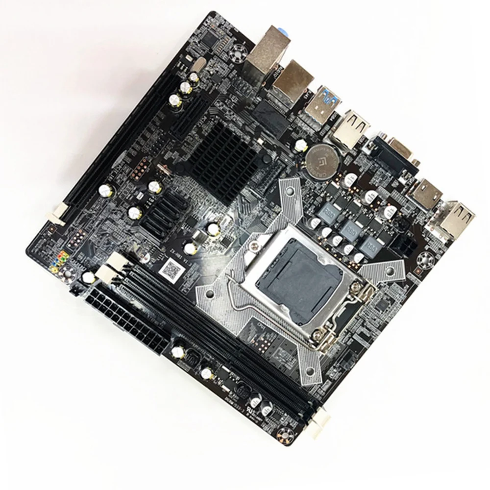Фото Компьютерная материнская плата H81 LGA 1150 DDR3 поддерживает четыре поколения четырехъядерный процессор для материнской Платы Core I7/I5/I3/Pentiun/Celeron №4