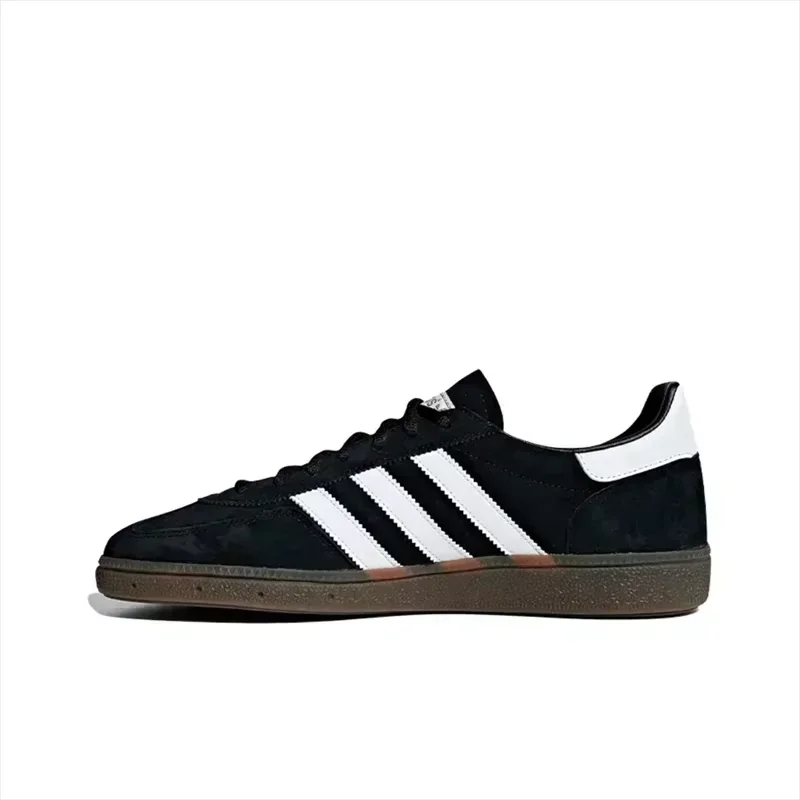 Adidas Originals HANDBALL SPEZIAL Men's and Women's Skateboarding Shoes - Anti slip Durable Comfortable Low cut Black White