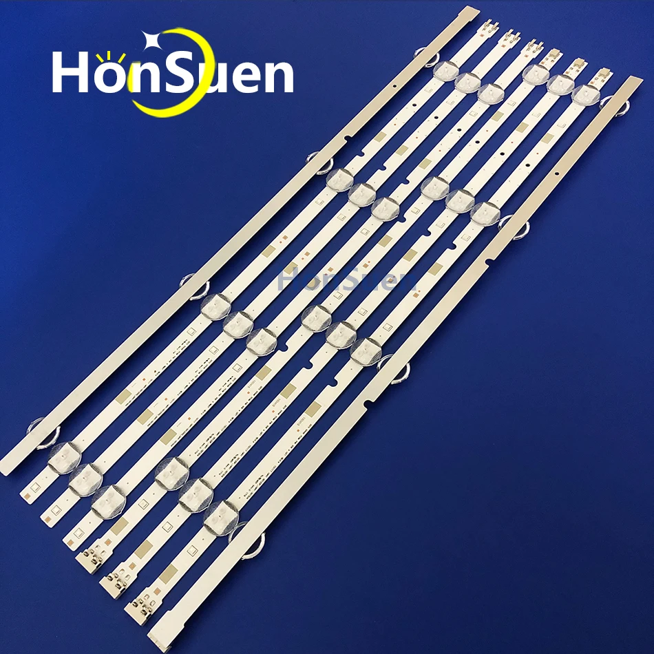 Светодиодная лента для подсветки Samsung UN48J5000 UN48J5200 UE48J5200 UE48J5202 BN96-37296A 37297A V5DN-480SMA-R4 480SMB-R3, 5/10 комплектов