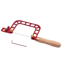 new coping saw aluminum alloy frame with diamond wire for jade stone ceramic glass wood metal accurate cutting
