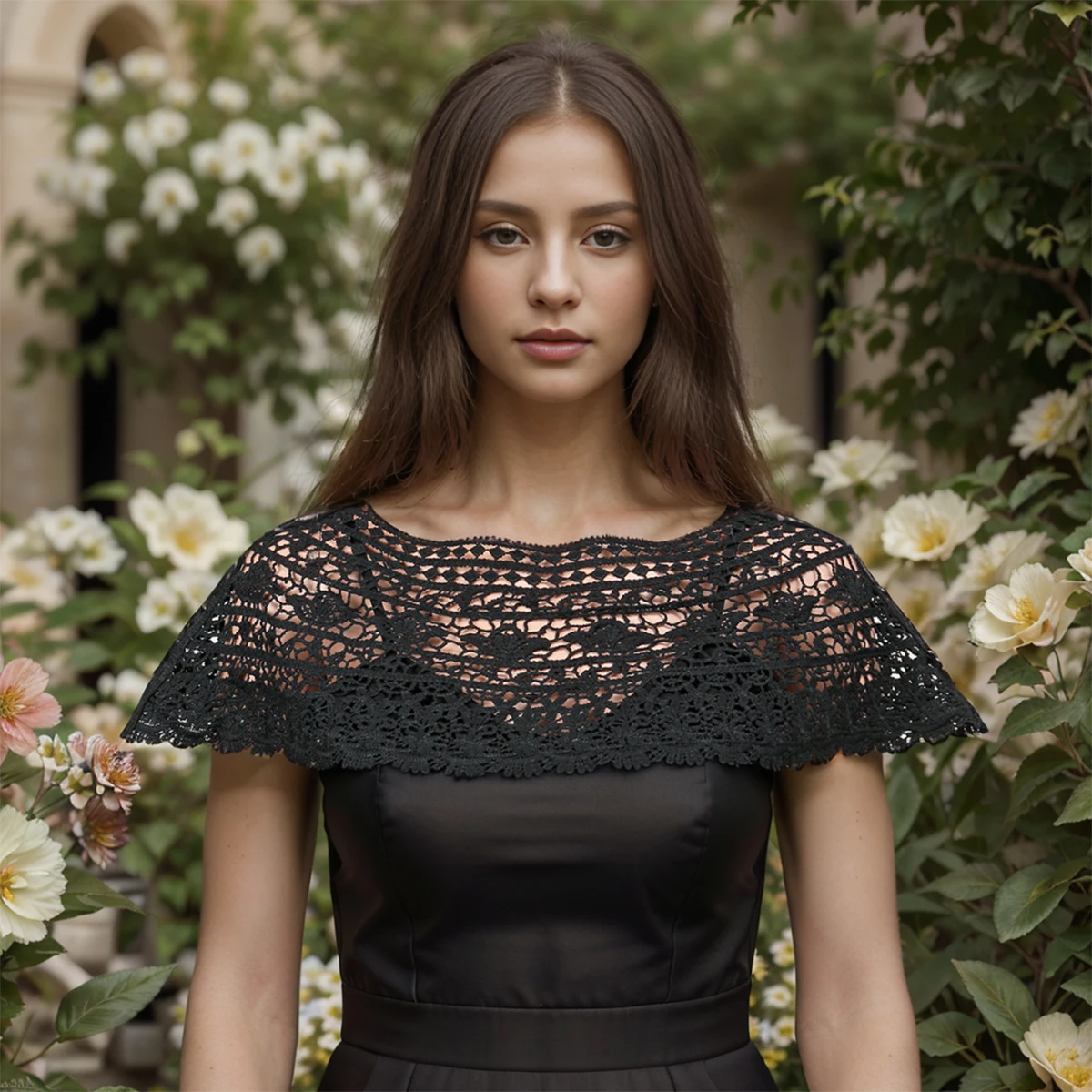 Женский летний кружевной носовой платок для церкви Лидер продаж 2024 женский