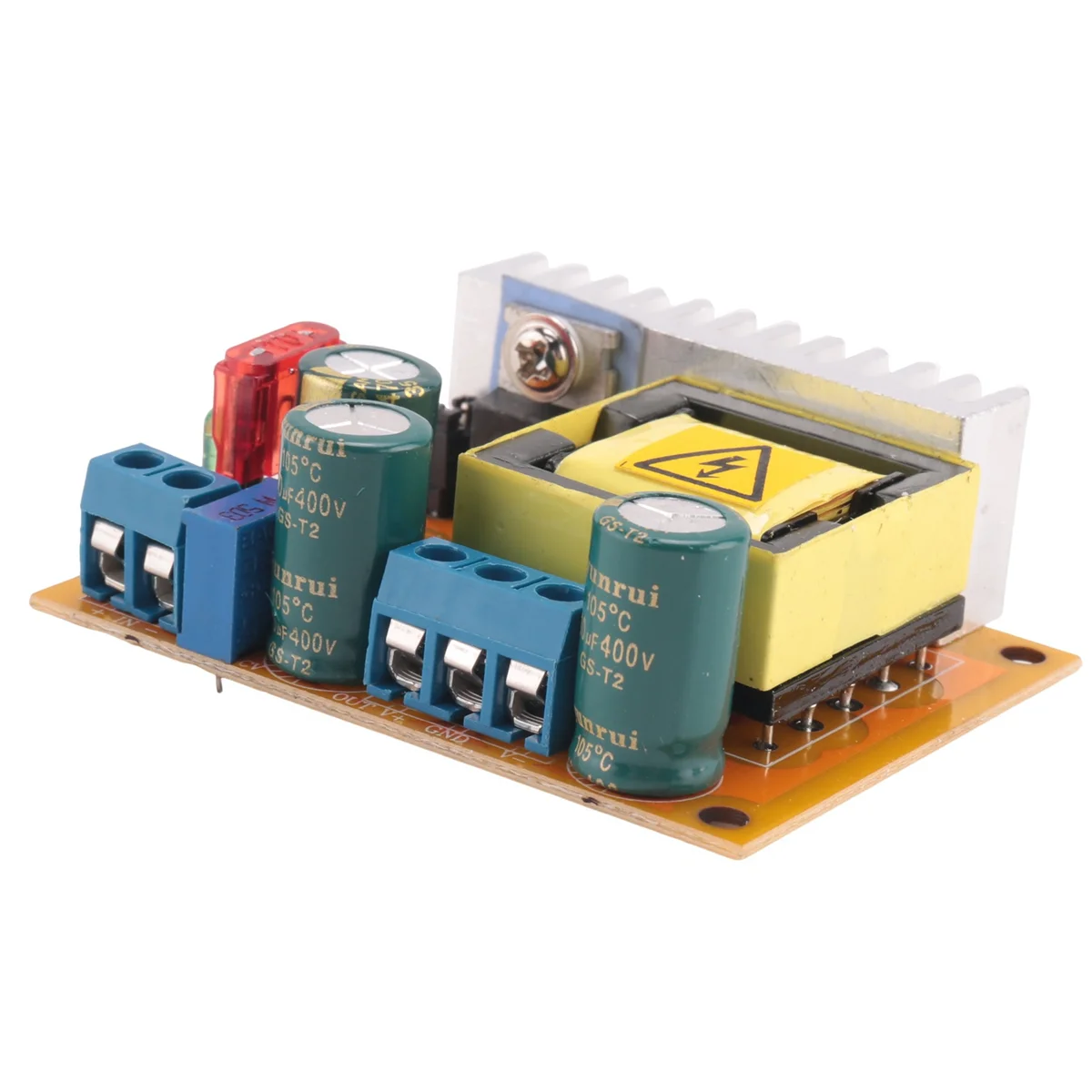 DC-DC 8 ~ 32V до 45 390V повышающий преобразователь высокого напряжения ZVS Повышающий