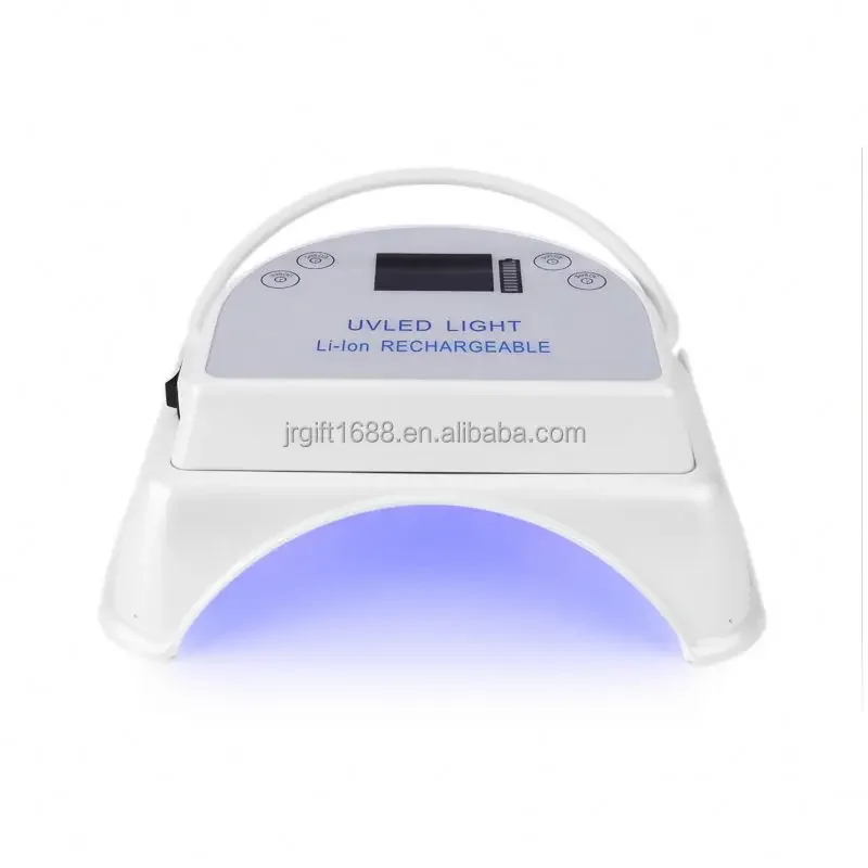 Профессиональная перезаряжаемая лампа для сушки ногтей 28 Вт