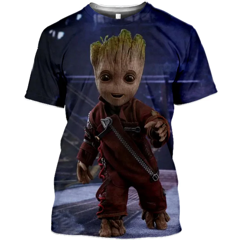 Футболка детская с супергероями из фильма стражи Галактики Топ и футболка 3D