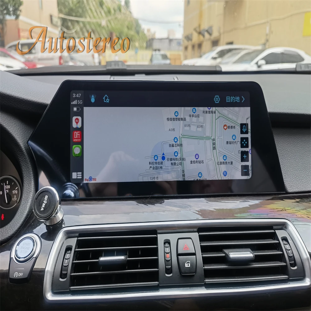 Carplay Blade Screen Qualcomm Snapdragon для BMW 5GT F07 535GT 550GT автомобильный мультимедийный плеер