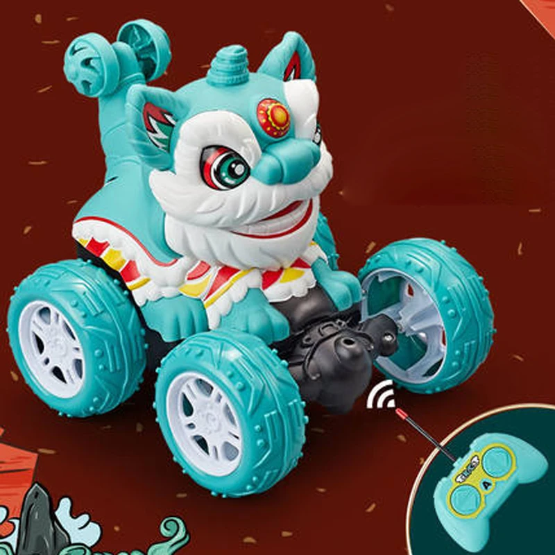 

Гоночный автомобиль на радиоуправлении, танцевальный автомобиль со львом, красочные огни, пульт дистанционного управления, внедорожник, де...