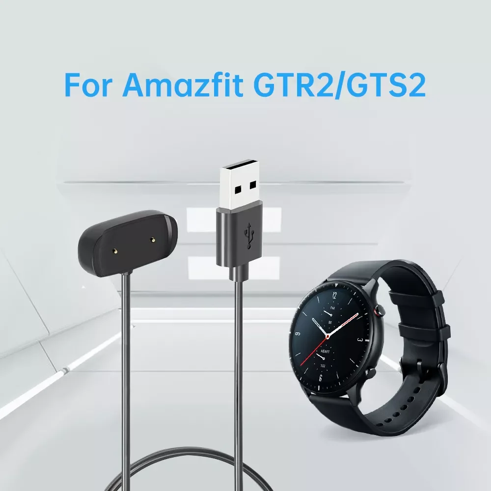 

Док-станция для смарт-часов, USB-кабель для зарядки Amazfit GTR 2(GTR2)/GTS 2(GTS2)/Bip U/GTR 2e/GTS 2e Zepp E/Z T-rex Pro