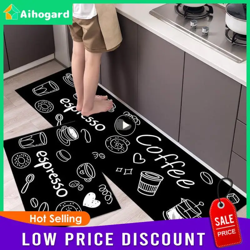 

1~8PCS Fashion Simple Nordic Style Kitchen Mat Floor Carpet House Hold Long Strip Door Modern Home Decor