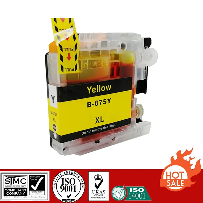 Фото Совместимый картридж для Brother LC679 LC-679 LC675 LC-675 подходит для Brother MFC-J2320/J2720 №3
