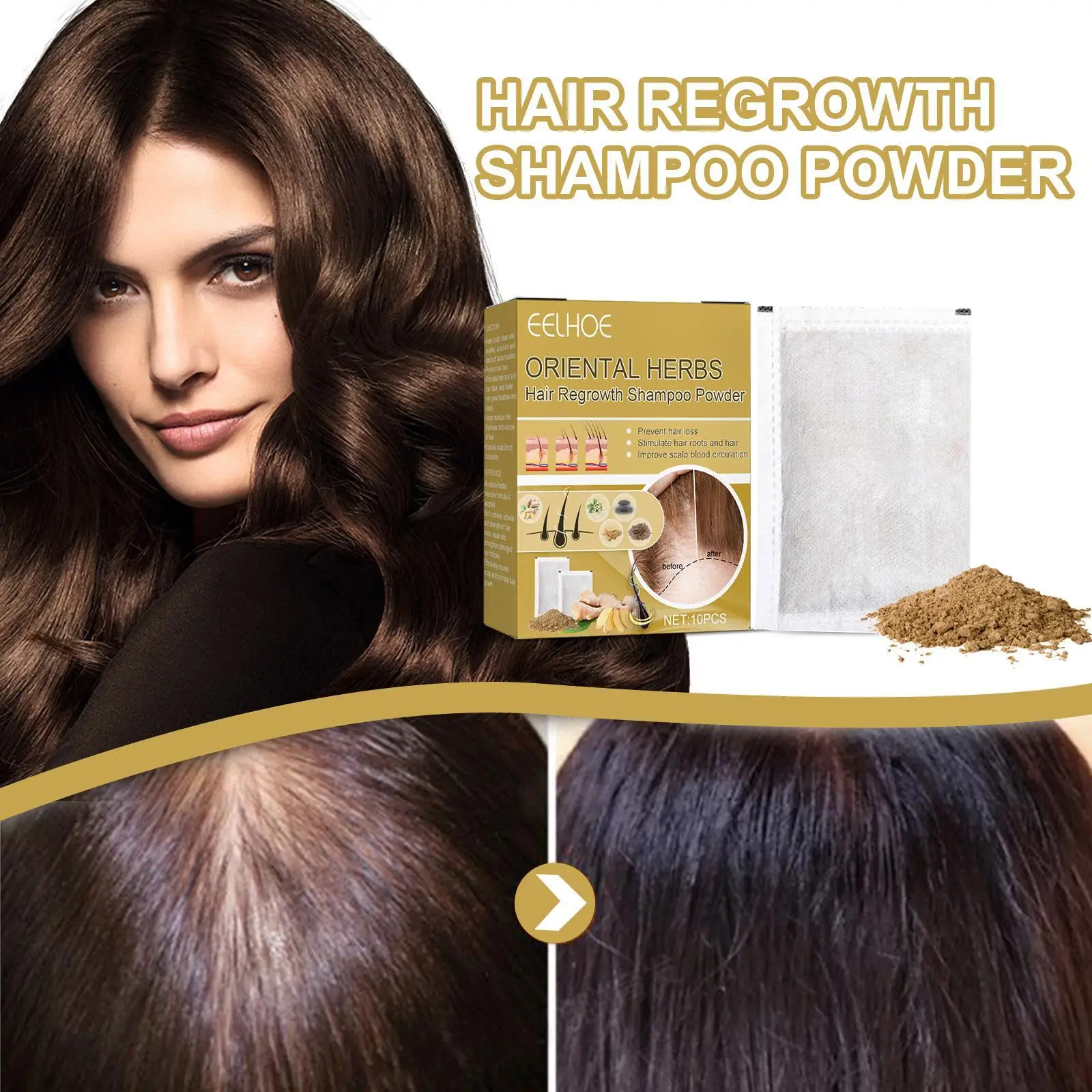 

Шампунь для роста волос с экстрактом имбиря, 60 г