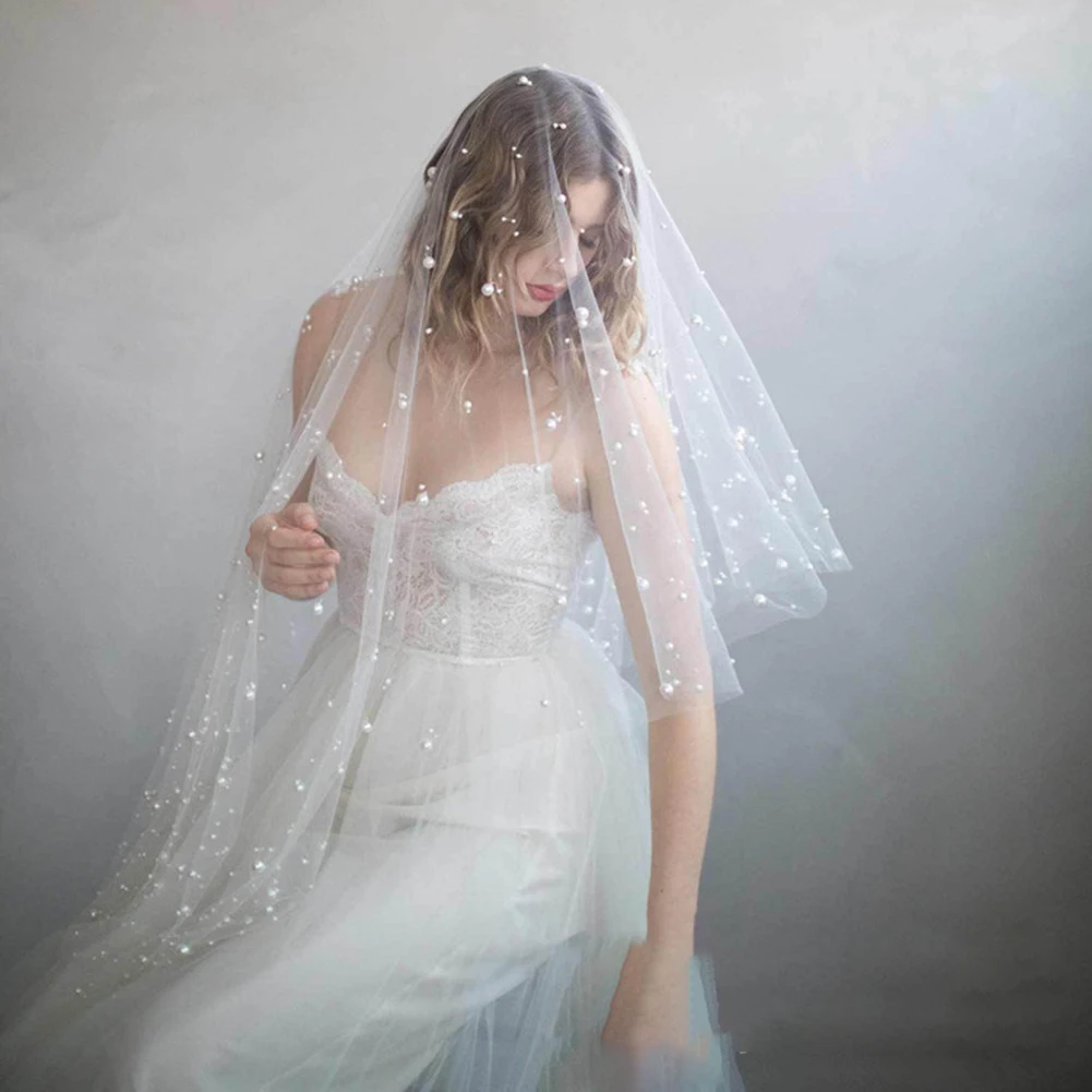 

Европейский и американский Свадебный двухслойный модный сшитый вручную гребень для волос уплотненный свадебный головной убор