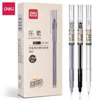 6912 pens full needle gel pen 0 38mm black ink office study stationery store financial pen high quality signature pen