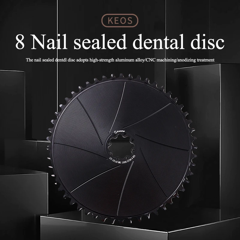 KEOS 3 мм Самая продаваемая звездочка с 8 болтами Узкое широкое цепное кольцо