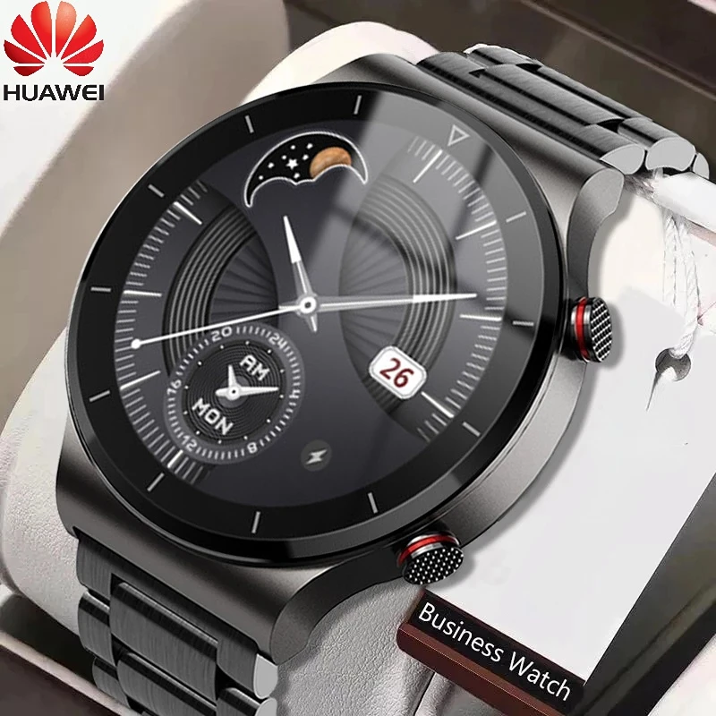 

Huawei Smart Watch Men Watches Heart Rate Monitor Bluetooth Call Headset Music Sports Smartwatch For Samsung Huawei GT 2 Clock