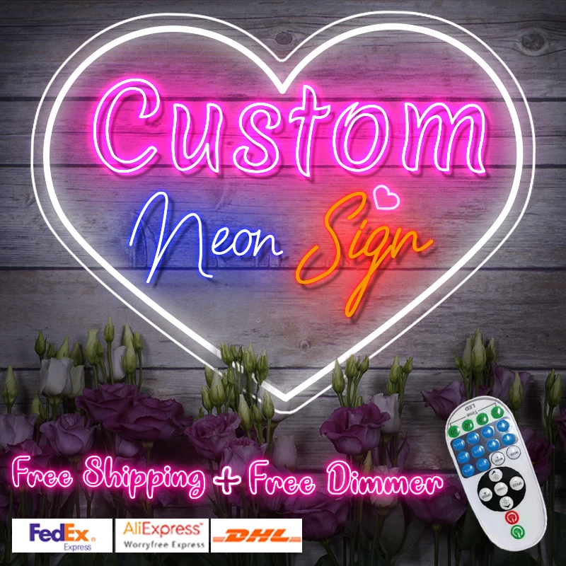 

Неоновая вывеска на заказ, светодиодный светильник, логотип магазина, Настенный декор для художественного бара, паба, клуба, Акриловая вывеска для бизнеса, гибкая вывеска, украшение