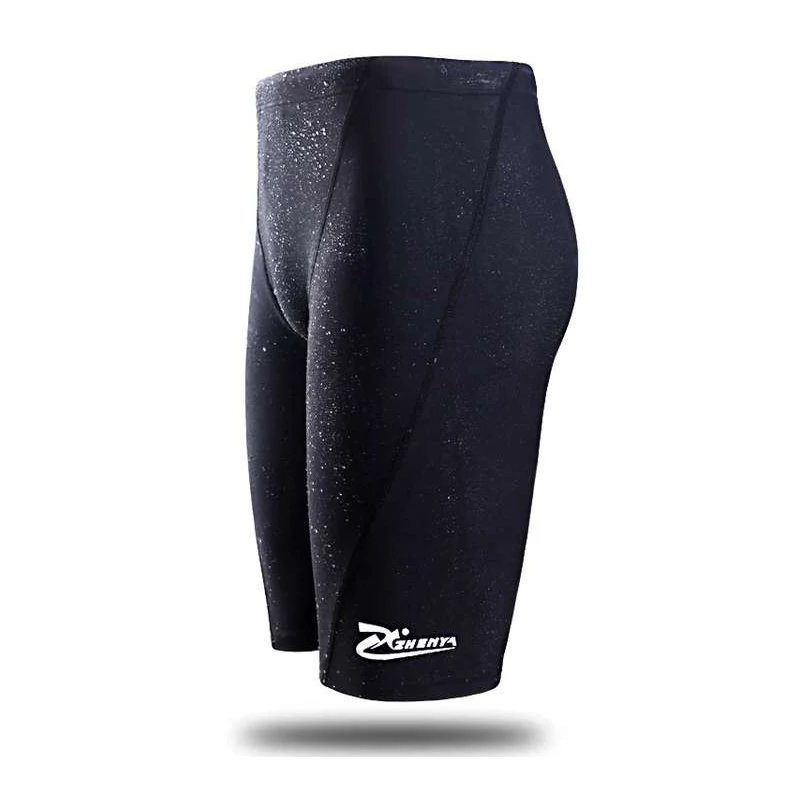 

Плавки мужские из полиэстера, профессиональная эластичная одежда для плавания, пикантный купальный костюм, водонепроницаемые штаны, одежд...