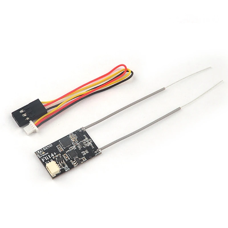 Мини-приемник Fli14 + 4CH совместимый с Flysky AFHDS-2A выходом RSSI для FS I6 I10 I6X IT4S Turnigy I6S RC Drone
