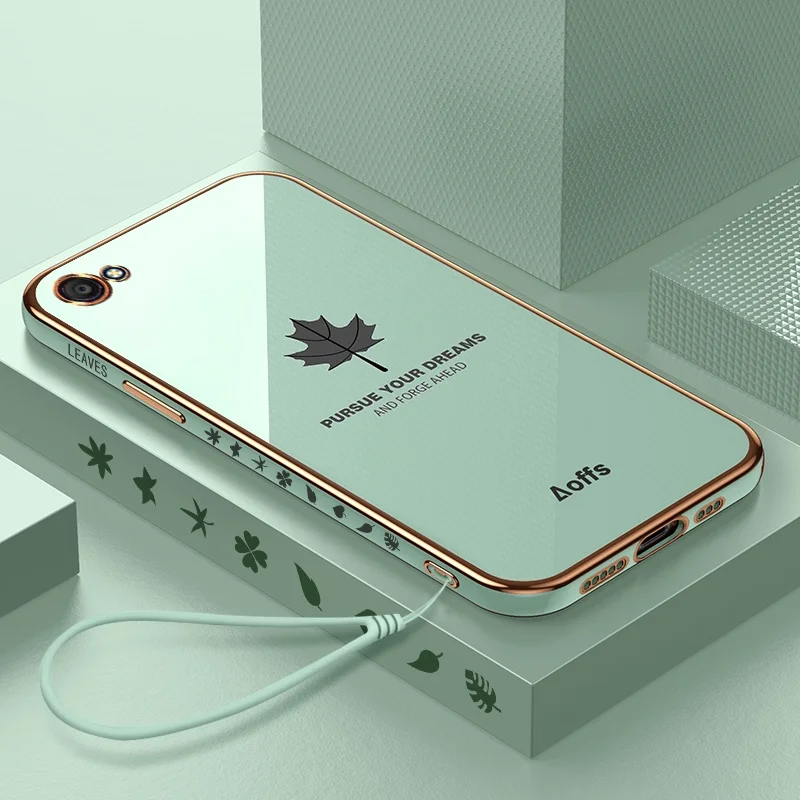 Для Oppo A83 корпус Oppo F1S корпус Oppo A59 корпус Oppo A57 A39 корпус Кленовый лист с прямыми краями