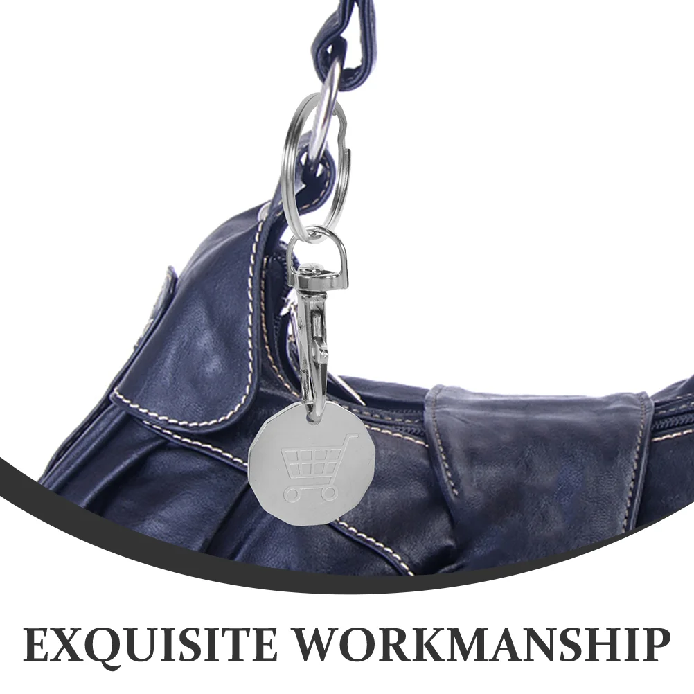 6 шт. подвеска-брелок для ключей в тележке европейские и американские маленькие