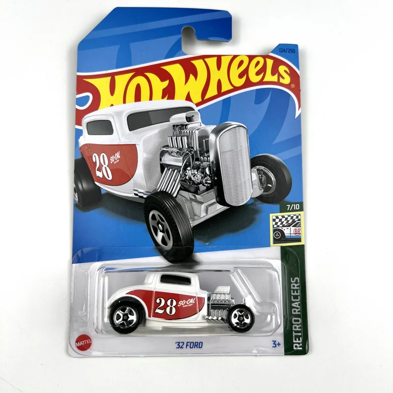 

Коллекционные игрушечные автомобили Hot Wheels 2023 32 FORD Metal Die-cast модель 1/64