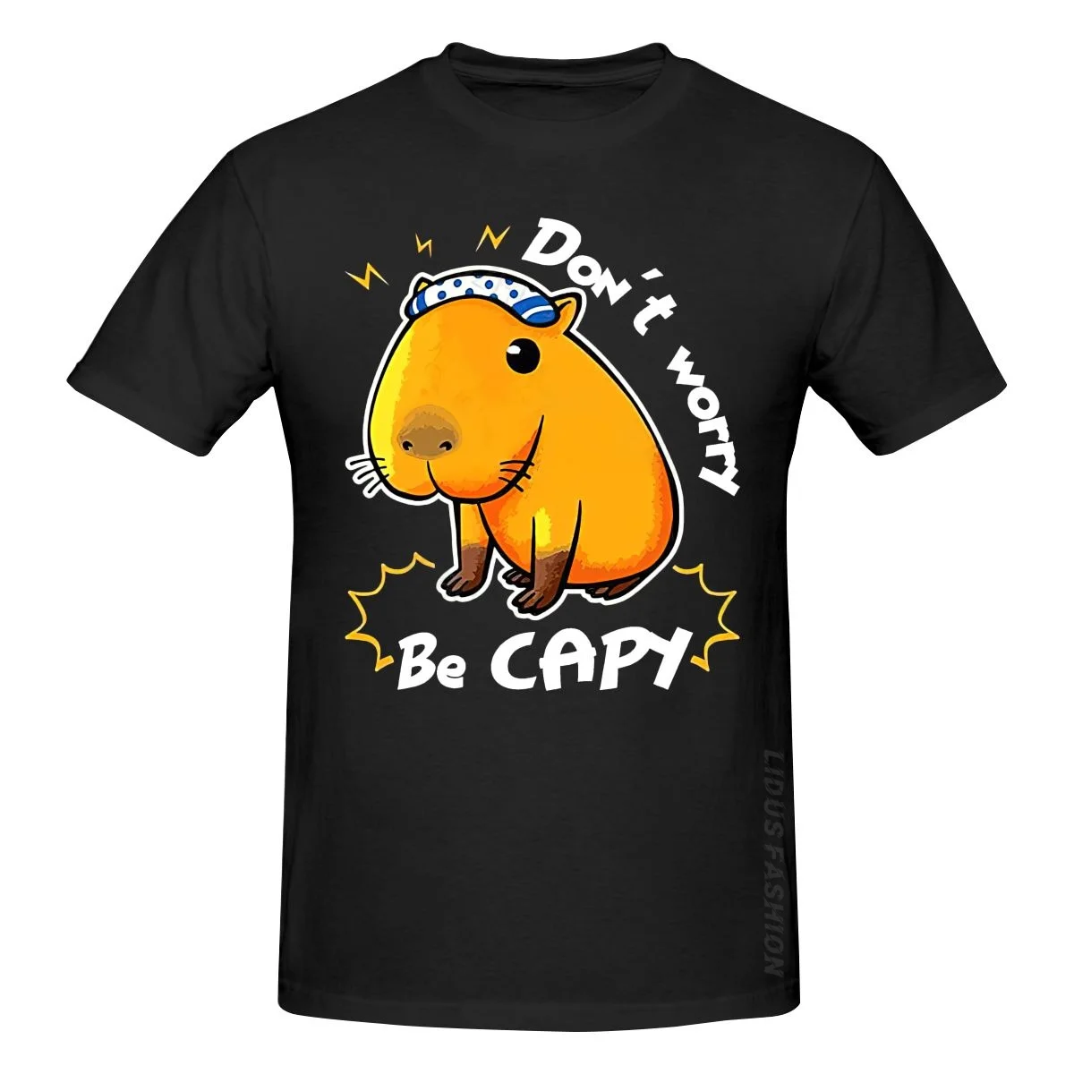 

Capybara Capybara Love Dont Worry Be Capy T Shirt Clothing Graphics Tshirt Short Sleeve Sweatshirt undershirt Unisex T-shirt Tee