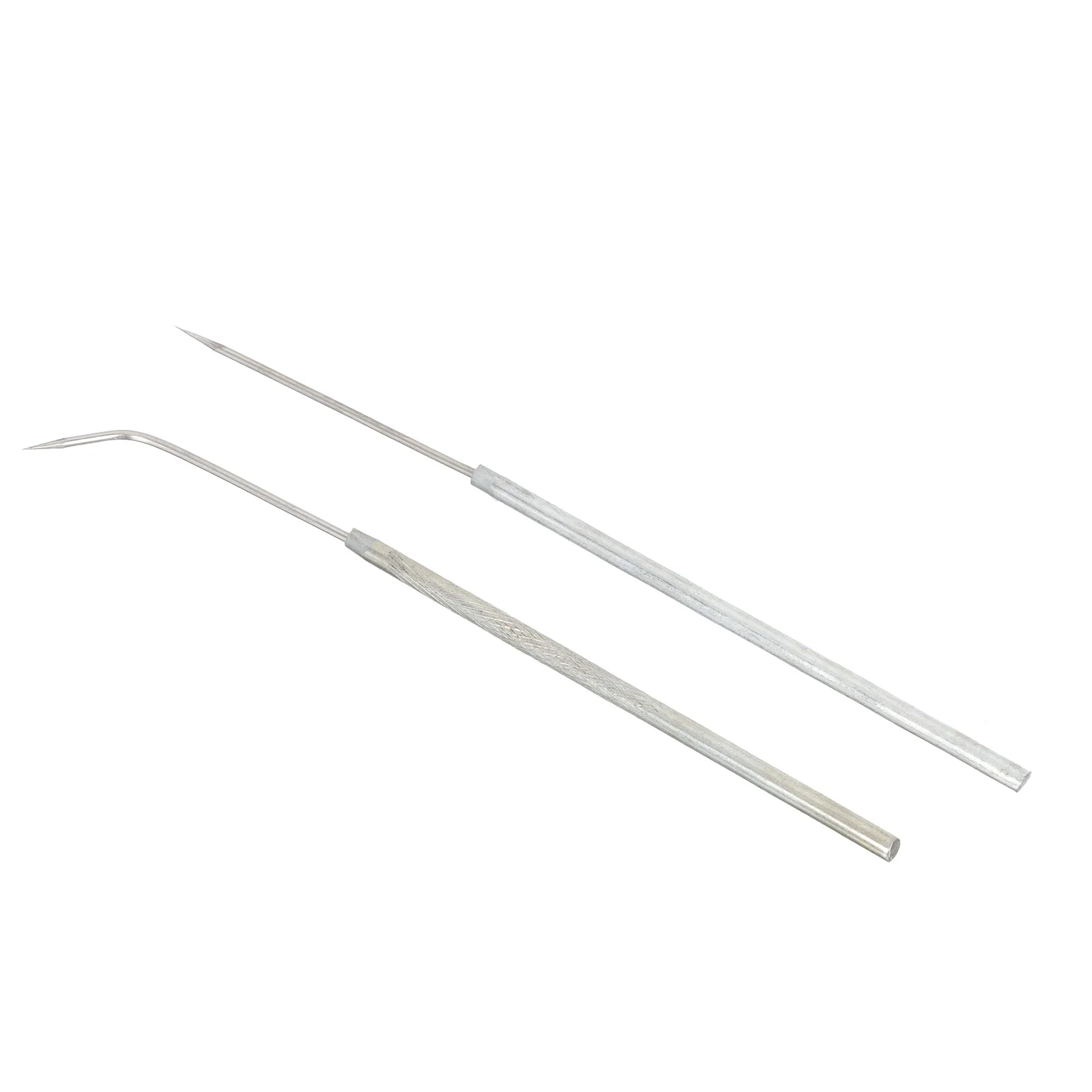 

2 Pcs Pro Tools Shaped Needle Biology Laboratory Anatomical Equipment Straight Metal Inoculating Tool Reusable Needles