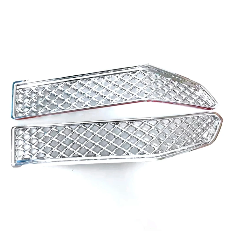 Для Toyota Prado FJ150 LC150 2018 ABS Хромированная передняя нижняя решетка гриль крышка