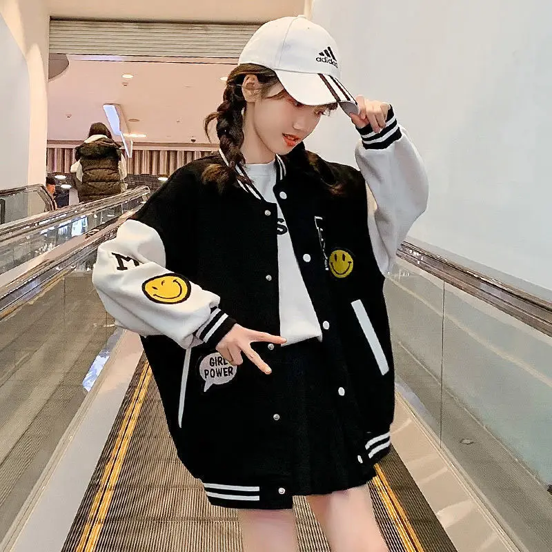 

Children's Autumn Jackets Teenager Leisure Baseball Bomber Tiny School Uniform Kids Clothes for Teen Quilted Coats Boys Clothes