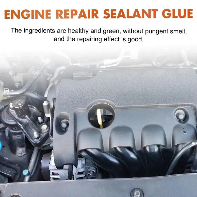 

Engine Silicone Sealant Engine Case Sealant Oil Pan Manifold Leak Auto Sealant Fast Acid-Free Curing Withstands -50C To 300C
