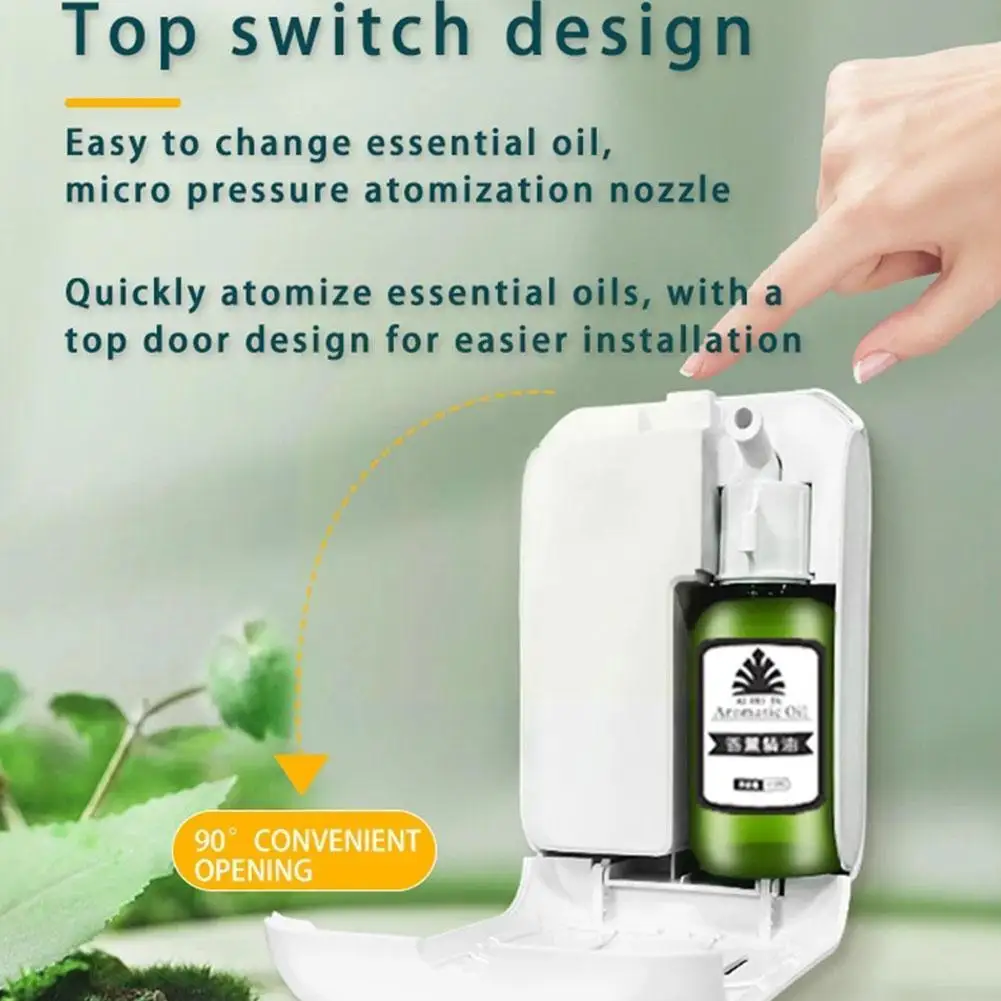 Diffuser Scent Machine Wall Mounted Essential Oil App Scent Bluetooth Home Device Freshener Diffuser Machine Control I0u4