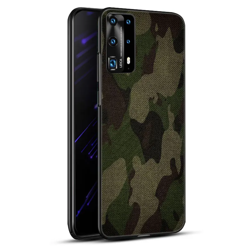 Камуфляжный армейский чехол в стиле милитари для Huawei P50 P40 P30 P20 Pro P10 P9 P8 Lite 2017 P Smart Z S