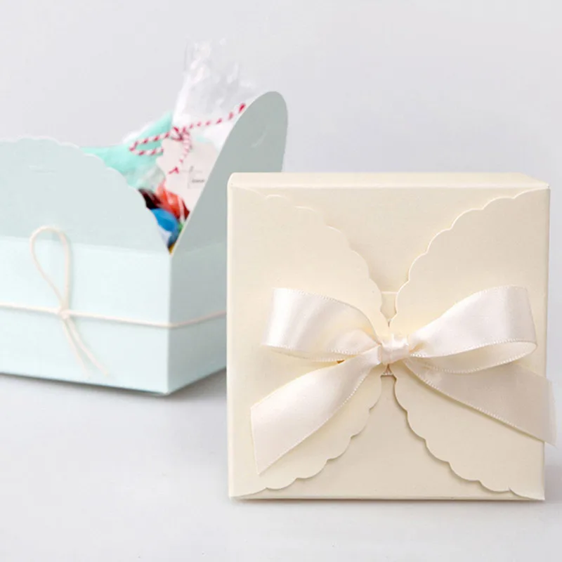 

20/50pcs Wedding Favor Dragee Gift Box and Bags Chocolate Candy Boxes for Wedding Baby Shower Birthday Guests Favors Event Party