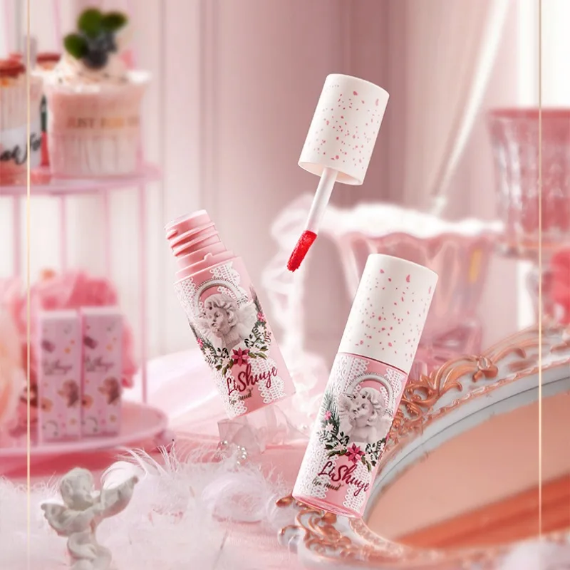 Матовая бархатная Помада для губ LiShu блестящий антипригарный блеск стойкий