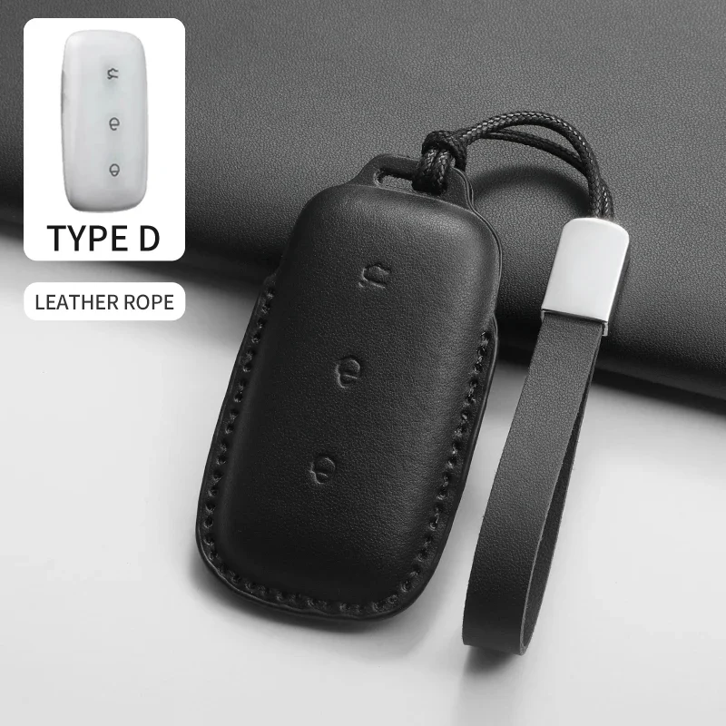 

Чехол для автомобильного ключа из искусственной кожи для Geely Galaxy L7 Keycase 24 L6 MAX 1.5T Plus AIR PRO Galaxy L7max E8 E5 Control, прочные аксессуары