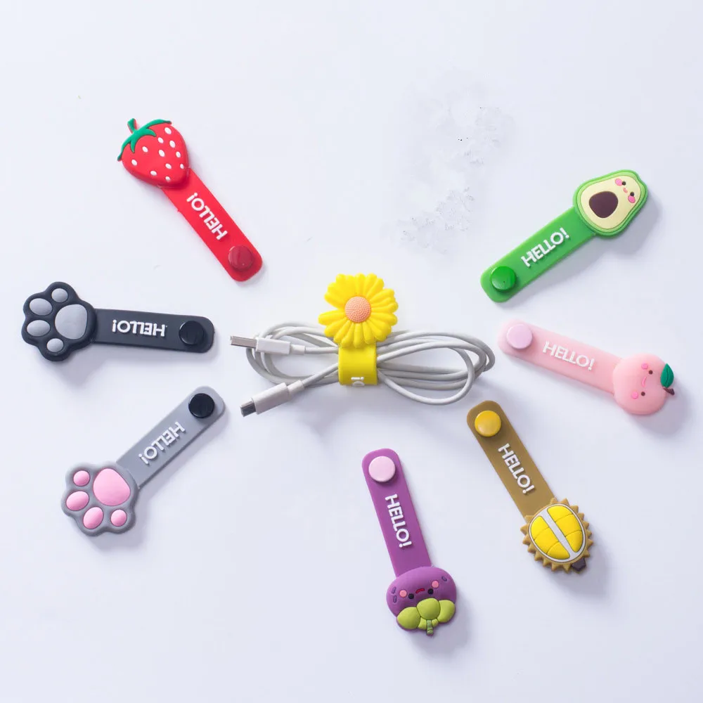 

1 шт., зажим-органайзер для кабелей и наушников