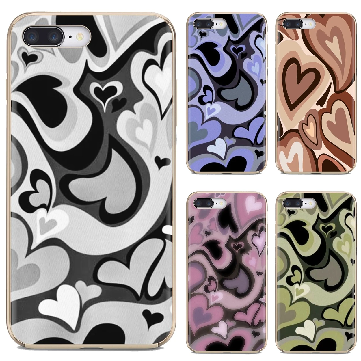 

Silicone Skin Cover Wildflower Pisces colour Heart For iPod Touch iPhone 10 11 12 Pro 4S 5S SE 5C 6 6S 7 8 X XR XS Plus Max 2020