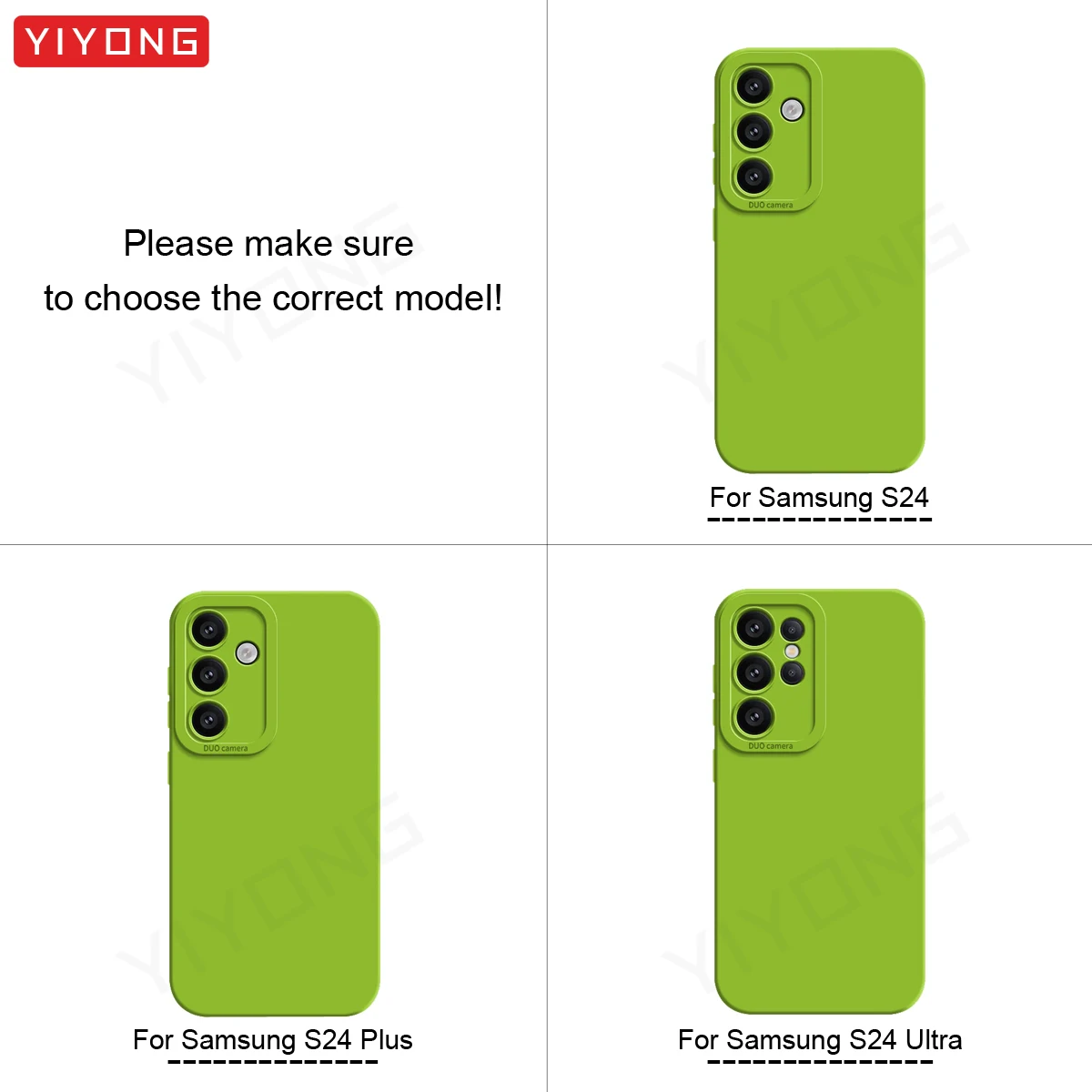 Фото Чехол S22 YIYONG Silky Feel Liquid Silicone Soft Cover для Samsung Galaxy S22 Plus S23 S24 S25 Ultra S22+ S24+ S25+ Чехлы для телефонов №4