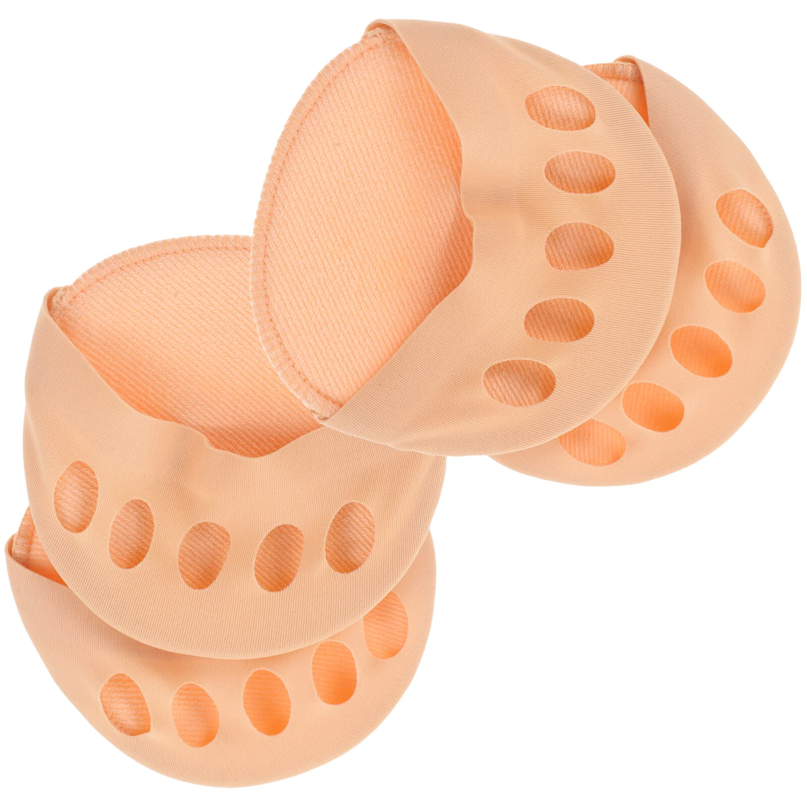 

2 Pairs High Heels Forefoot Pad Comfortable Half Socks Girls Accessories Wear-resistant Invisible Women Supplies Miss