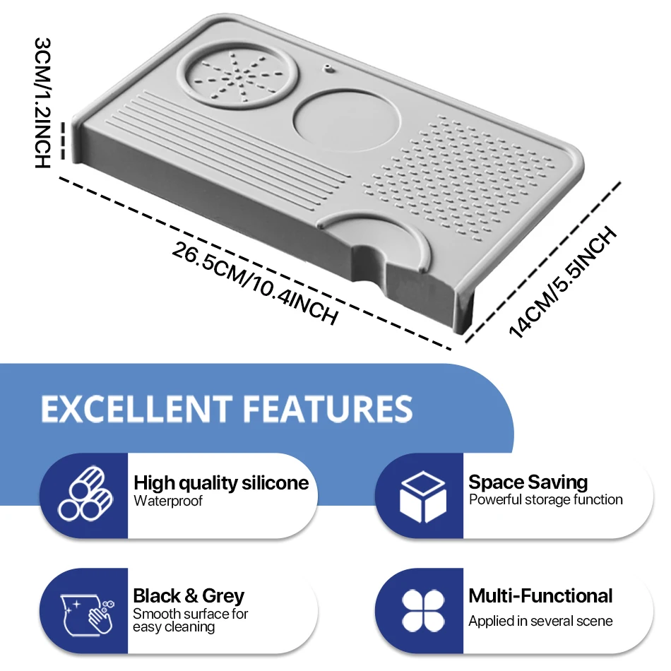Коврик для тампера кофе подставка станции держатель портафильтра опорная